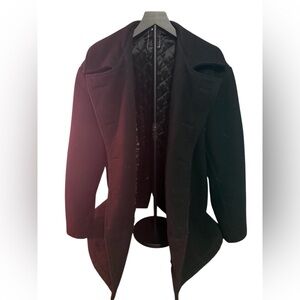 EUC. 1989 Vintage US Navy Peacoat. Black.